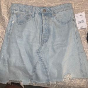 Jean skirt - light wash